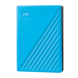 Ārējais disks WD 6TB My Passport 2.5" USB 3.2 Blue