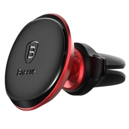 Telefona turētājs Baseus Magnetic Air Vent Red