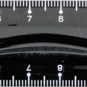Lineāls 15cm Colour, melns