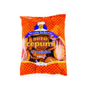 Auzu cepumi ar rozīnēm, fasēti, 500 g - 450-04798