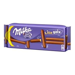 Cepumi MILKA, Lila Stix, 112 g - 450-01662