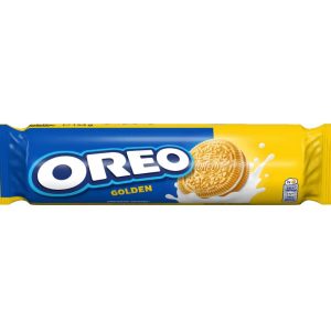 Cepumi OREO GOLDEN ar vaniļas garšas pildījumu 154g - 450-27526