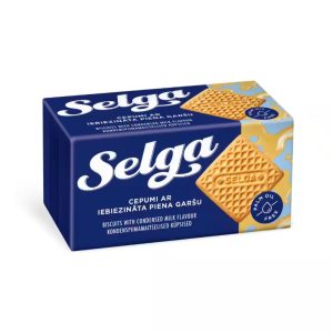 Cepumi SELGA ar iebiezinātā piena garšu, 180g - 450-13433