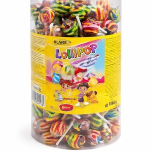 Karameles uz kociņa WOOGIE, 1.8kg (180x10g) - 450-17053