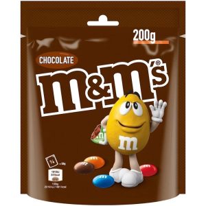 Konfektes M&M's Chocolate pouch bag 200g - 450-11525