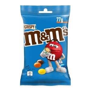 M&M's Crispy pouch bag 77g_NEW - 450-25749