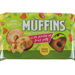Mafini DAUGULIS ar augļu želejas gabaliņiem, 300g - 450-22861