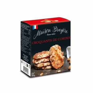 Mandeļu cepumi MAISON BRUYERE, makarūni ar aprikozēm un vaniļu, 60g - 450-23302