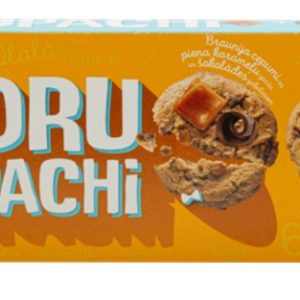 SKRĪVERU braunija cepumi ar piena, karameļu garšu un šokolādes gabaliņiem, 126g - 450-27295