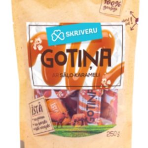 SKRĪVERU Gotiņa ar sāļo karameli, 250g - 450-27369