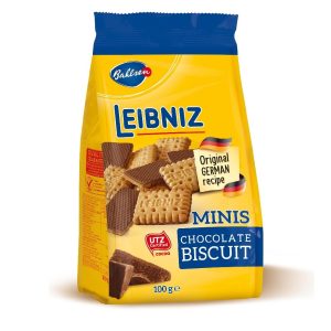 Šokolādes cepumi BAHLSEN Leibniz Minis, 100g - 450-27316