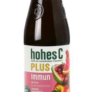 Sula HOHES C Ābolu, vīnogu, greipfrūtu 100%, ar cinku, PET, 1l (DEP) - 450-16572