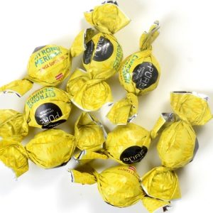 Tumšās šokolādes trifeles ar citronu Meringa pildījumu 1kg, PURE Chocolate - 450-10504