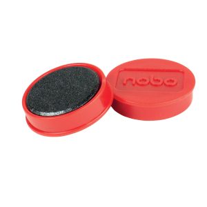 Magnētiskās tāfeles magnēti Nobo 10 iepakojumi 32 mm krāsaini - 250-08562