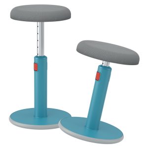 Taburete 2 vienā Leitz Ergo Cozy Active Sit Stand, zila - 350-01590