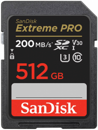 Atmiņas karte SanDisk Extreme PRO 512GB SDXC