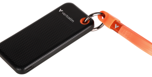 Ārējais cietais disks Verbatim 1TB Pocket Black Orange