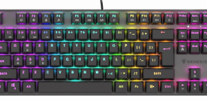 Klaviatūra Genesis THOR 303 TKL Black
